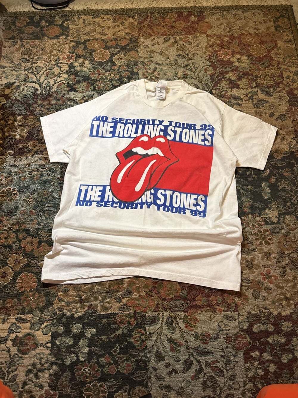 Vintage 1999 The Rolling Stones No Security Tour T-Shirt